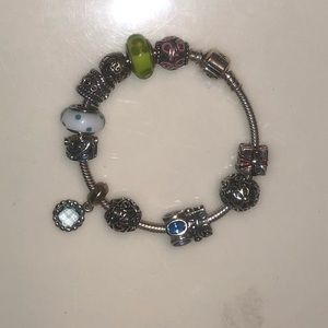 Authentic Pandora Bracelet, Sterling Silver